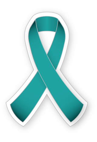 Teal ribbon