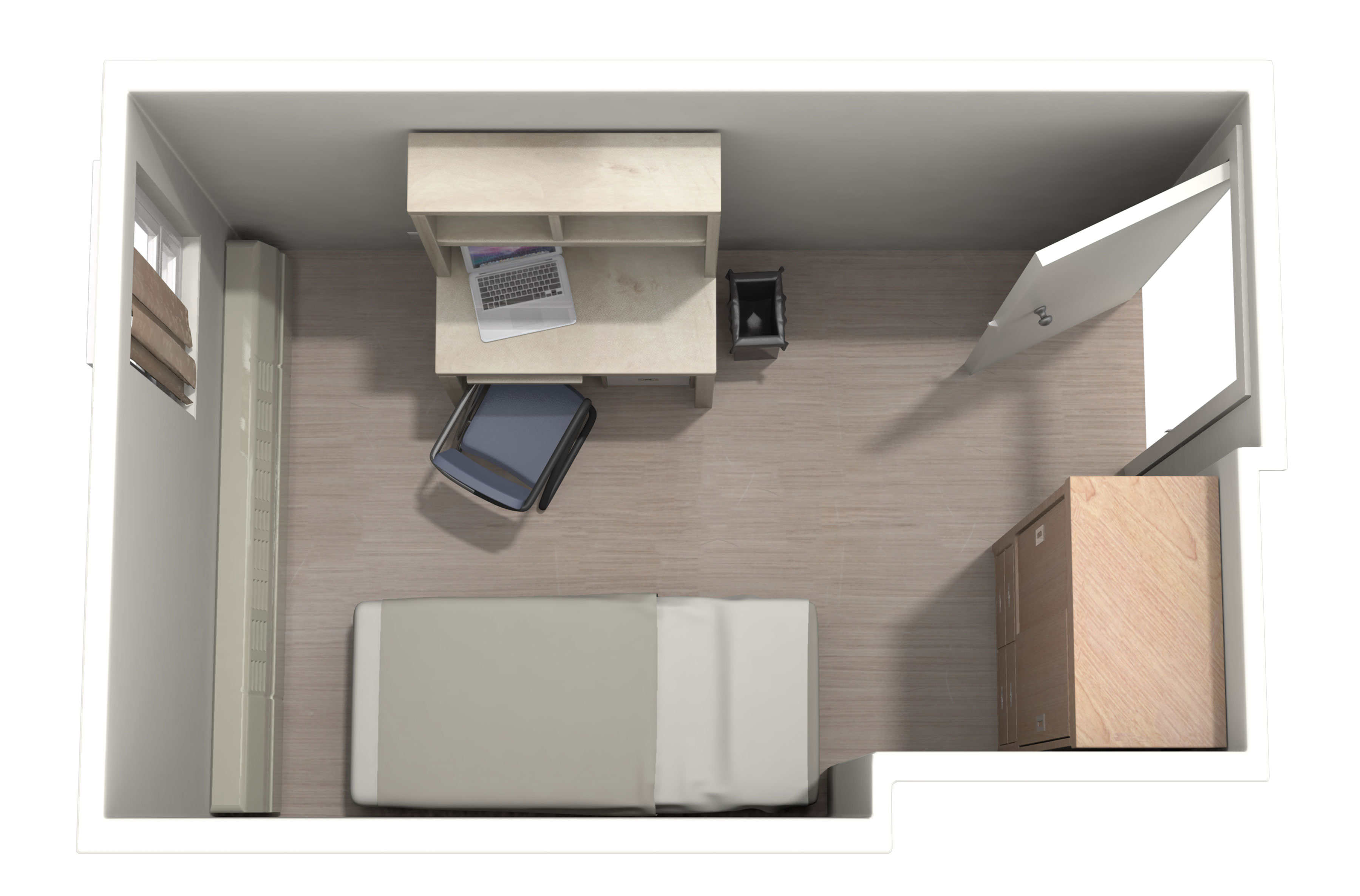 single room in a traditional style